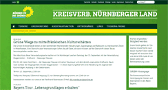 Desktop Screenshot of gruene-nuernberger-land.de